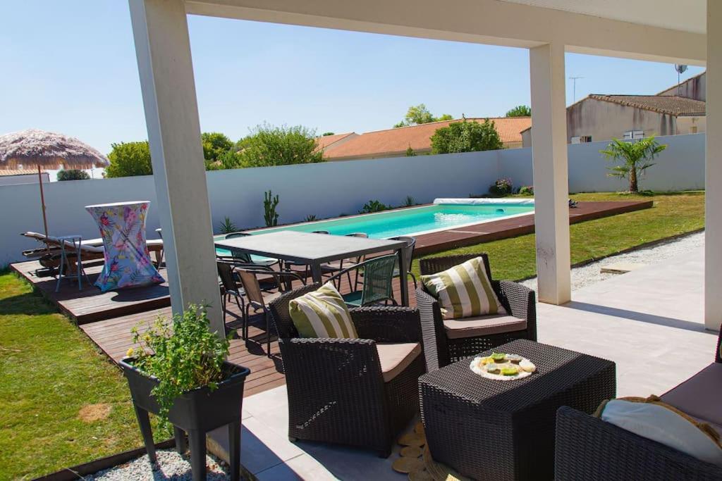 Villa Avec Piscine Chauffee Trois Chambres Saint-Sulpice-de-Royan 외부 사진